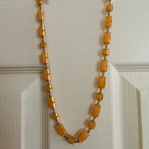 Kate Spade 38" Peach and Gold Necklace